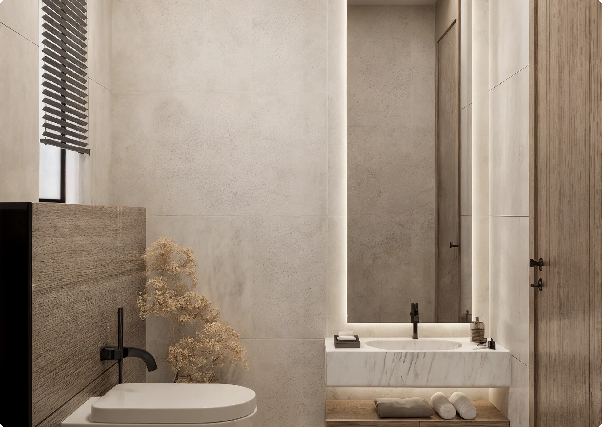 الفرق بين الرخام والسيراميك